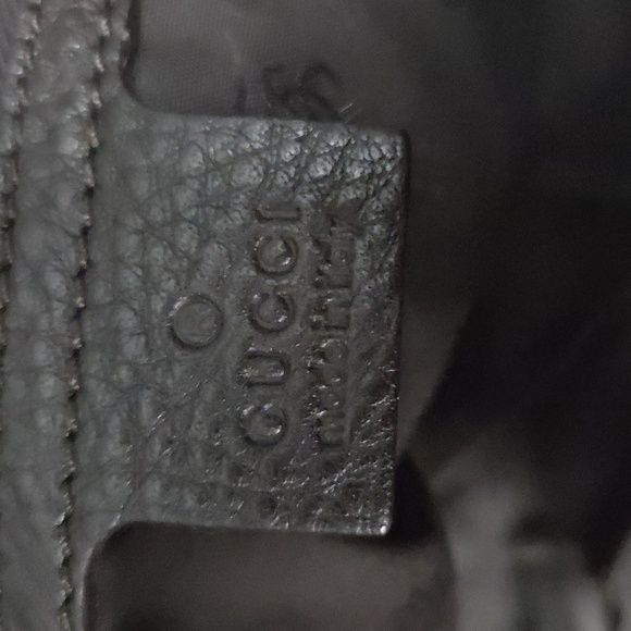 Authentic Gucci large brown leather Heritage tote / carry on bag - Picture 13 of 15